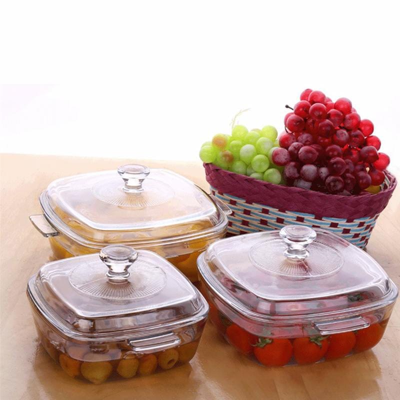 Glass Tupperware With Lid