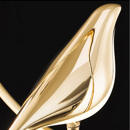 Gold Birds Wall Sconce Light