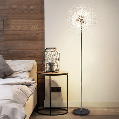 Gold Dandelion Floor Lamp