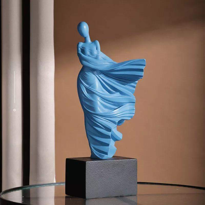 Graceful Lady Dancer Sculpture