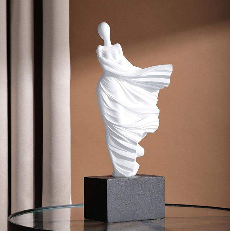 Graceful Lady Dancer Sculpture