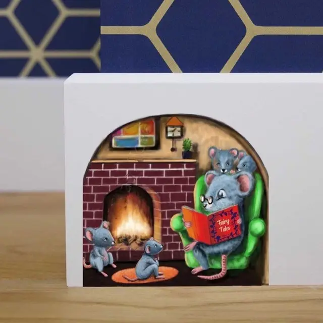 Whimsi Mouse Wall Decal