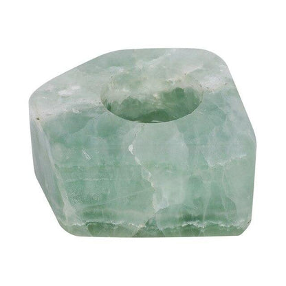 Green Fluorite Candlestick