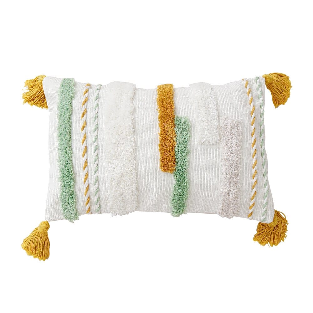 Green Mustard Cushion Cover