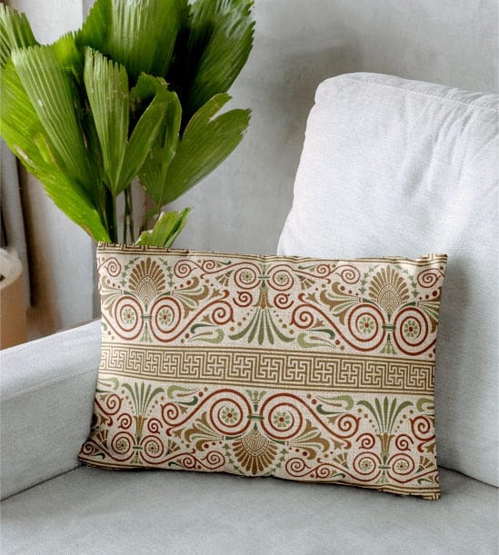 Green Nordic Boho Cushions