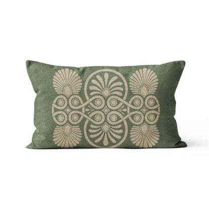 Green Nordic Boho Cushions