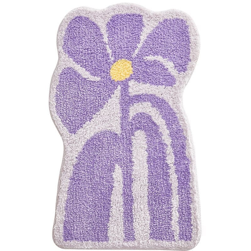 Groovy Floral Bath Mat