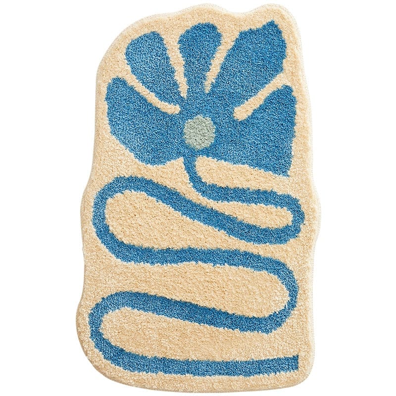 Groovy Floral Bath Mat