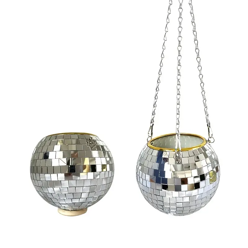 Groovy Disco Ball Planter