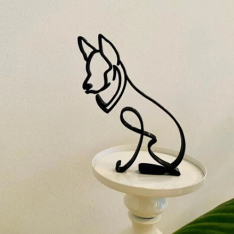 Decorative Metal Animal Sculpture