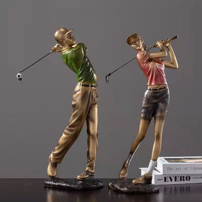 Golf Enthusiast Figurine