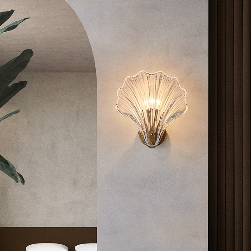 Modern Shell Wall Lamp