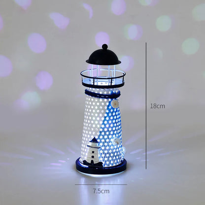 LED-Leuchtturm-Dekor