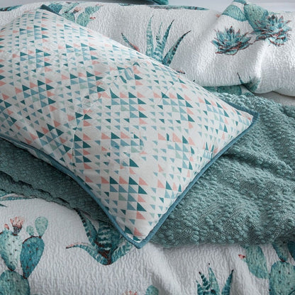 Cactus Design Quilt Set