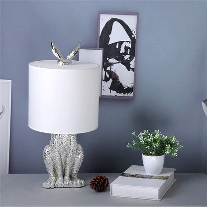 A Discreet Rabbit Table Lamp