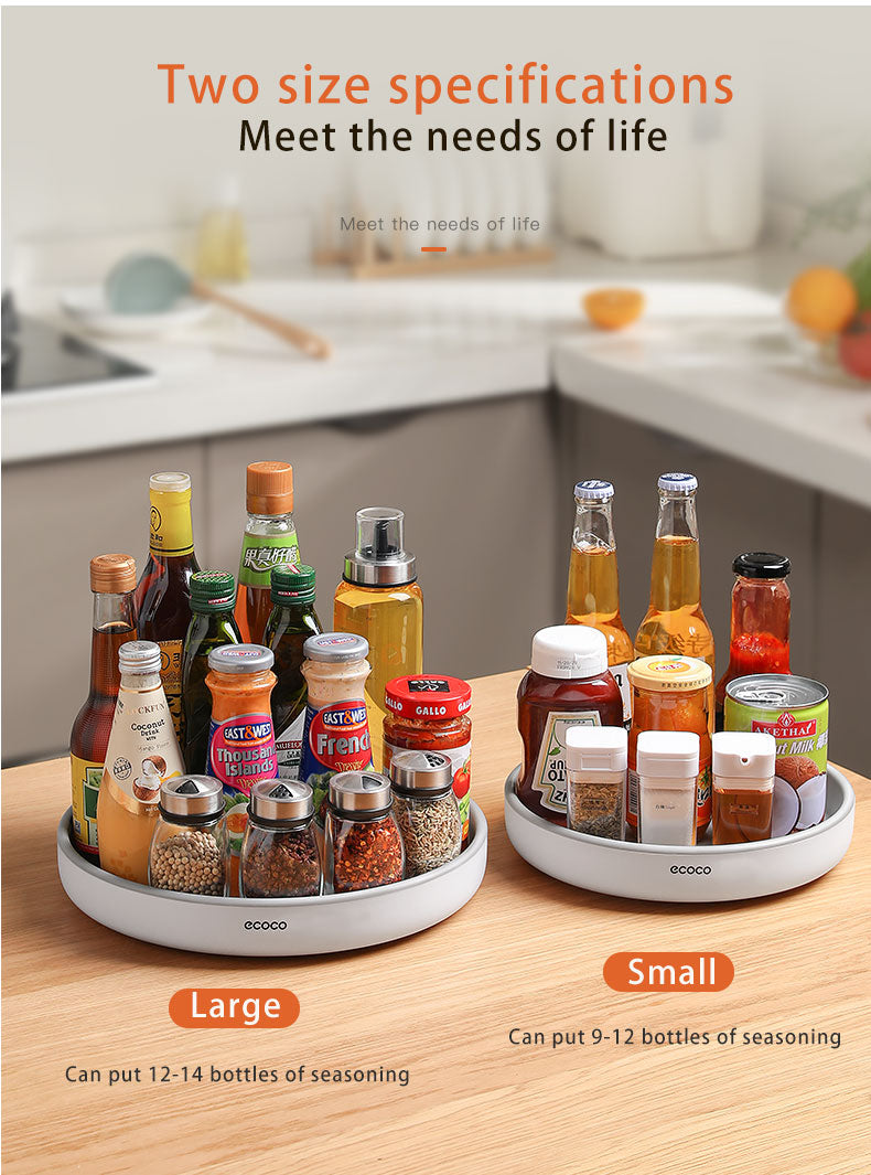 Rotating Seasoning Organizer Rack