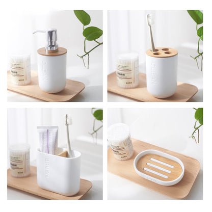 Bamboo Bathroom Accessories