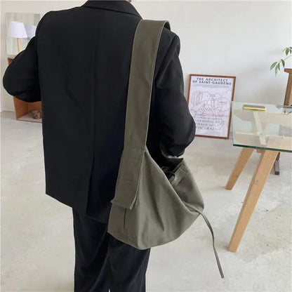 Leisure Bandage Canvas Bag