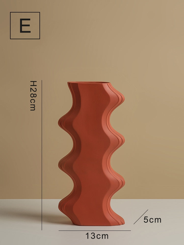 Nordic Curvy Vases