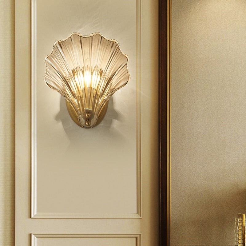 Modern Shell Wall Lamp