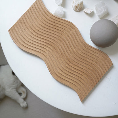 Wavy Decorative Wood Board