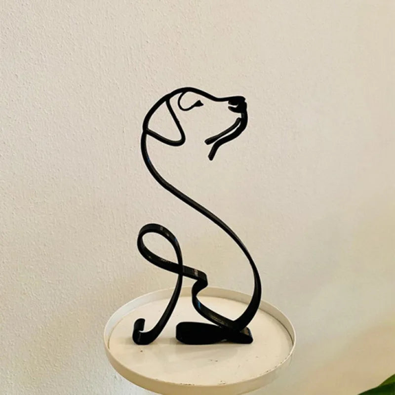 Decorative Metal Animal Sculpture