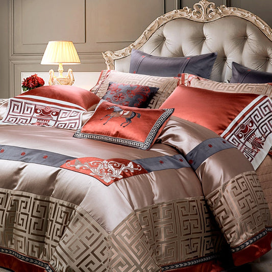 Venora Luxury Jacquard Bedding Set