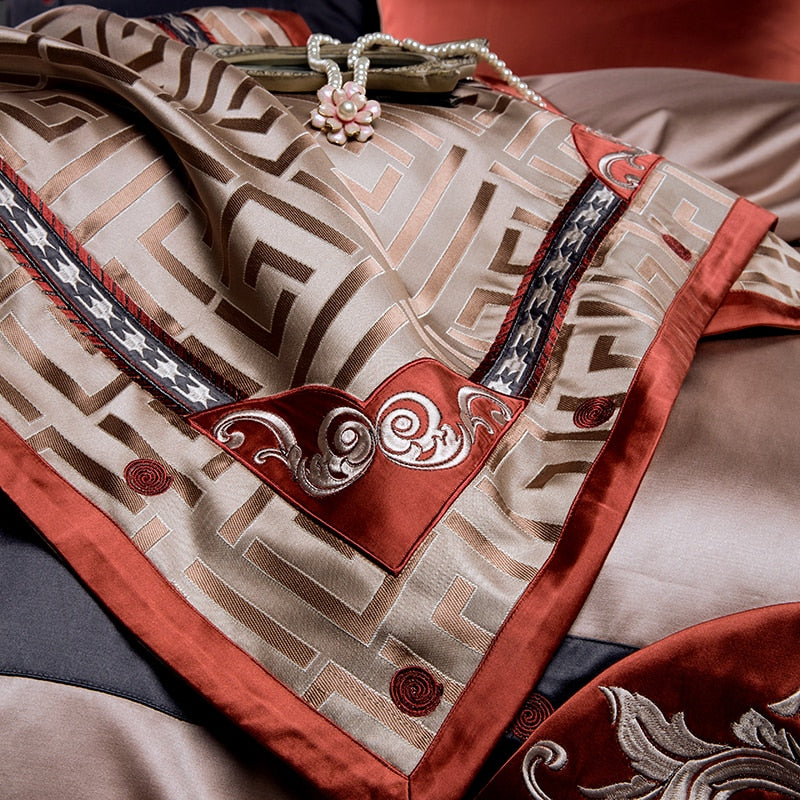 Venora Luxury Jacquard Bedding Set