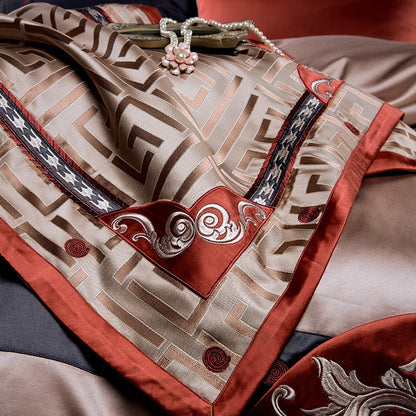 Venora Luxury Jacquard Bedding Set