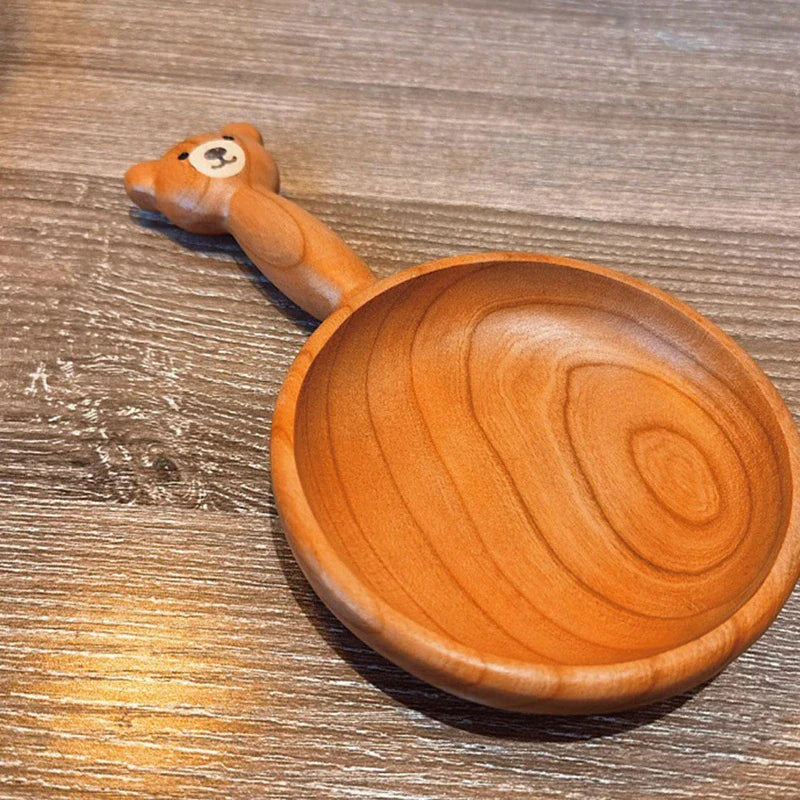 Bear Wooden Bowl