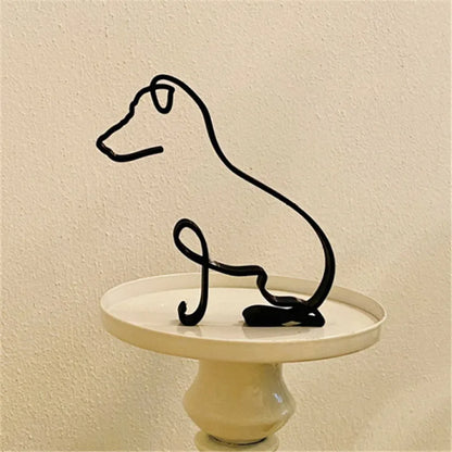 Decorative Metal Animal Sculpture