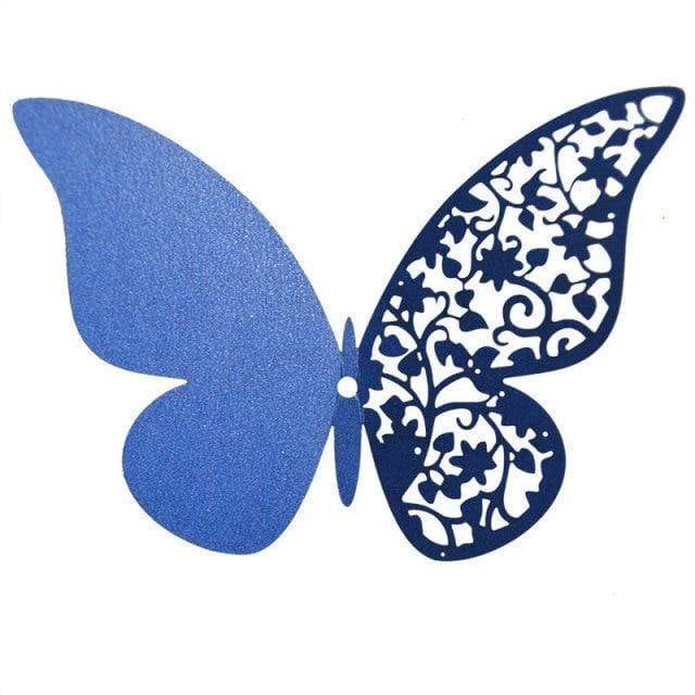 Half Hollow 3D Butterfly Wall Sticker Stickers