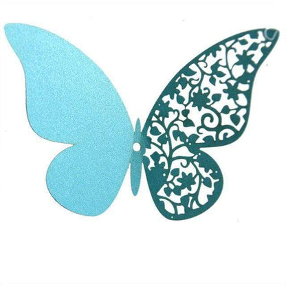 Half Hollow 3D Butterfly Wall Sticker Stickers