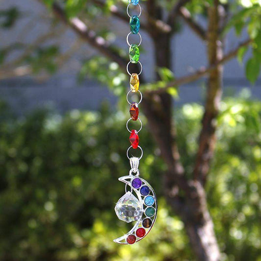 Half-moon Suncatcher Crystal