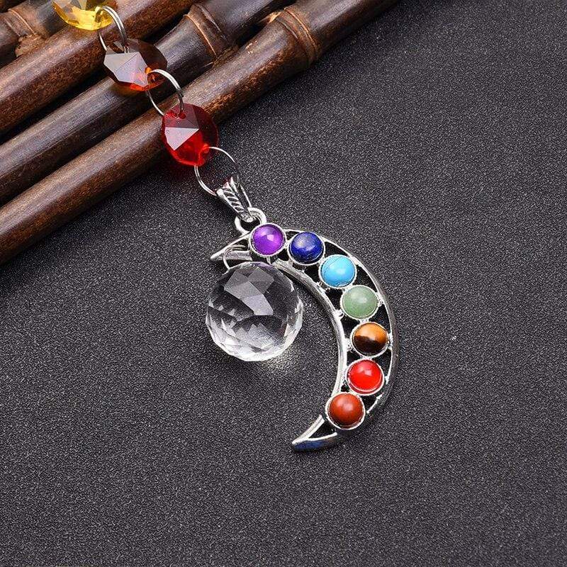 Half-moon Suncatcher Crystal