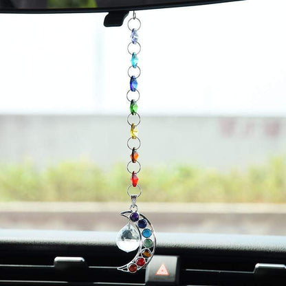 Half-moon Suncatcher Crystal