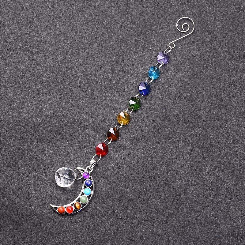 Half-moon Suncatcher Crystal