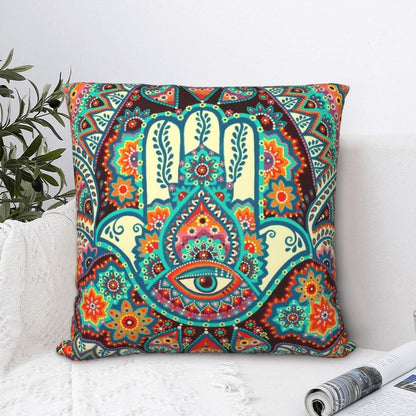 Hamsa Hand Cushion Cover