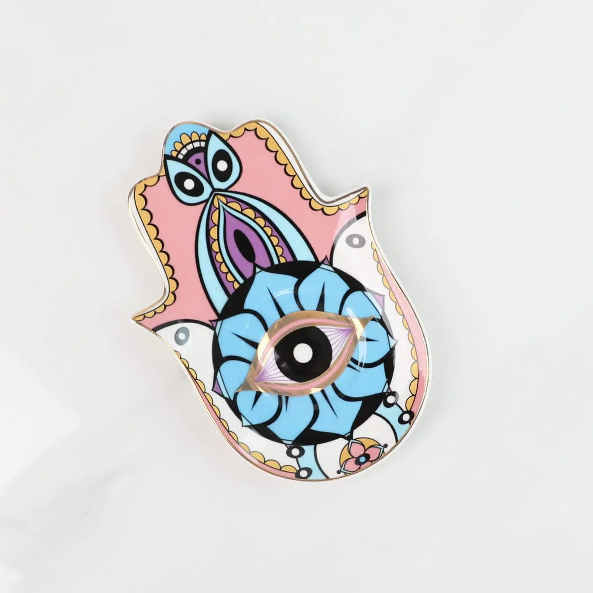 Hamsa Hand- Eye Jewelry Tray