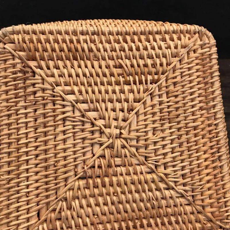 Hand-Woven Small Basket Box