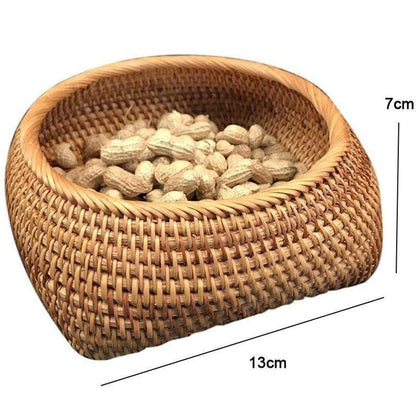 Hand-Woven Small Basket Box