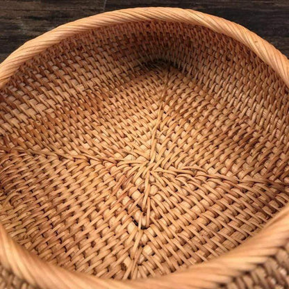 Hand-Woven Small Basket Box