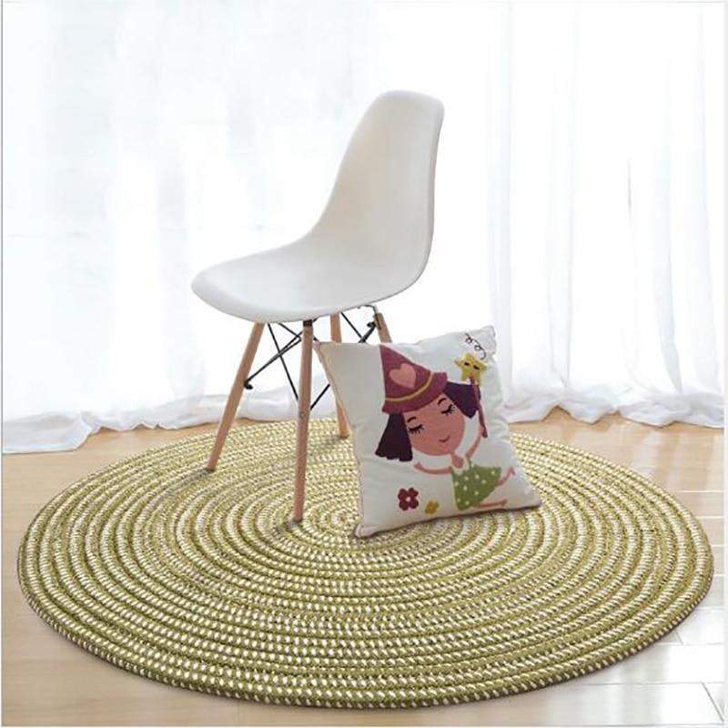 Hand Woven Thicken Round Rugs Rugs