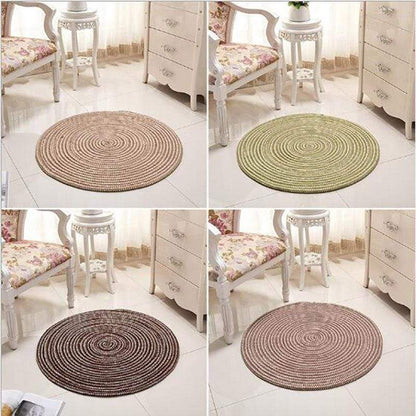 Hand Woven Thicken Round Rugs Rugs