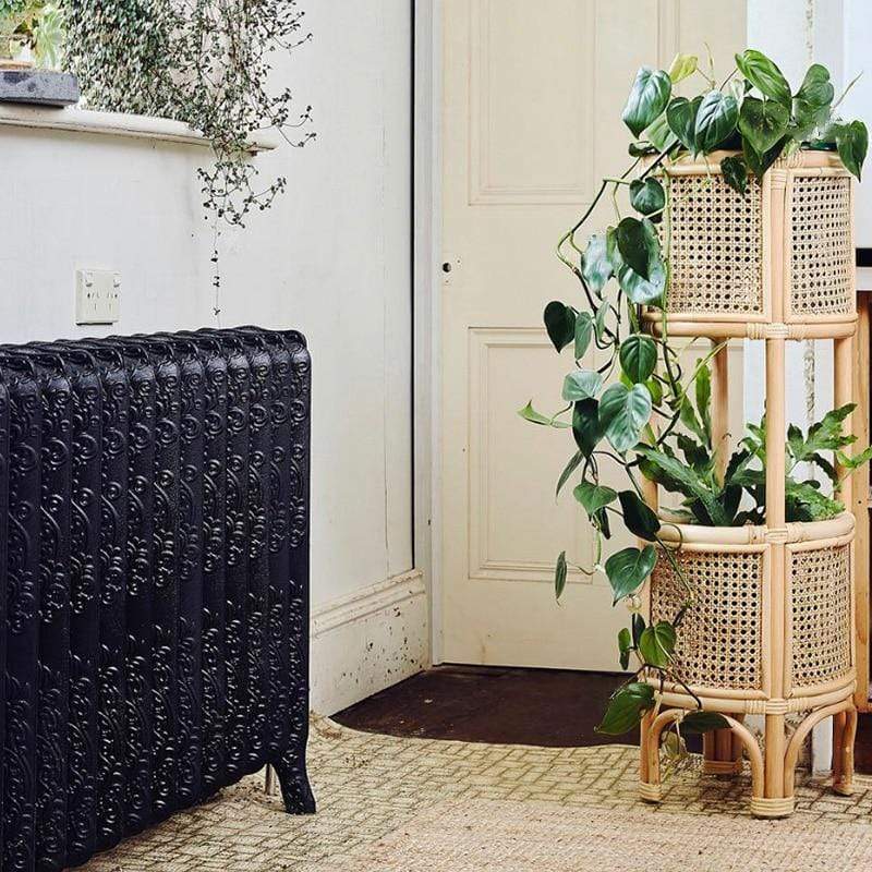 Hand-woven Rattan Stand