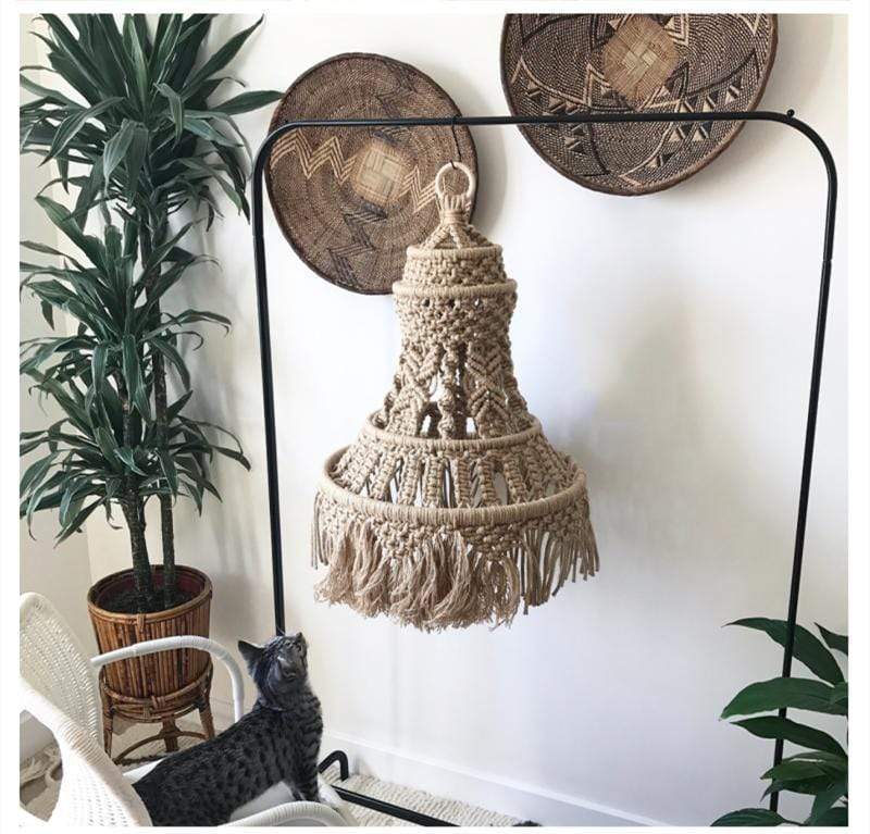 Handcraft Tasseled Lampshade