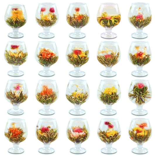 Handmade 20 pcs Blooming Flower Tea