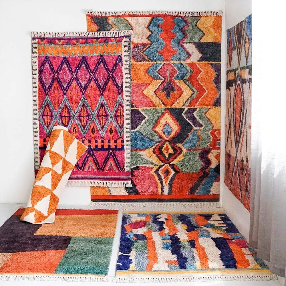 Handmade Bohemian Style Carpet Carpets