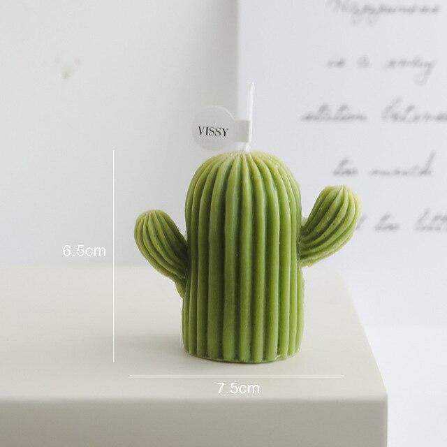 Handmade Cactus Candle