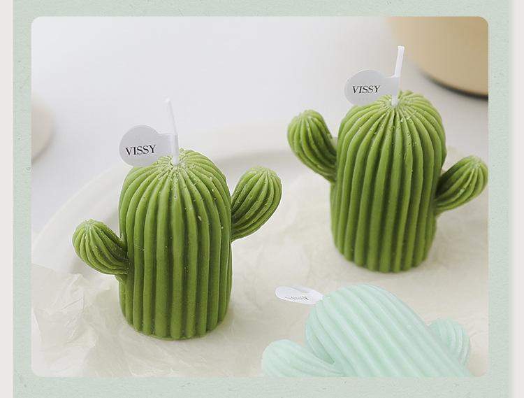 Handmade Cactus Candle